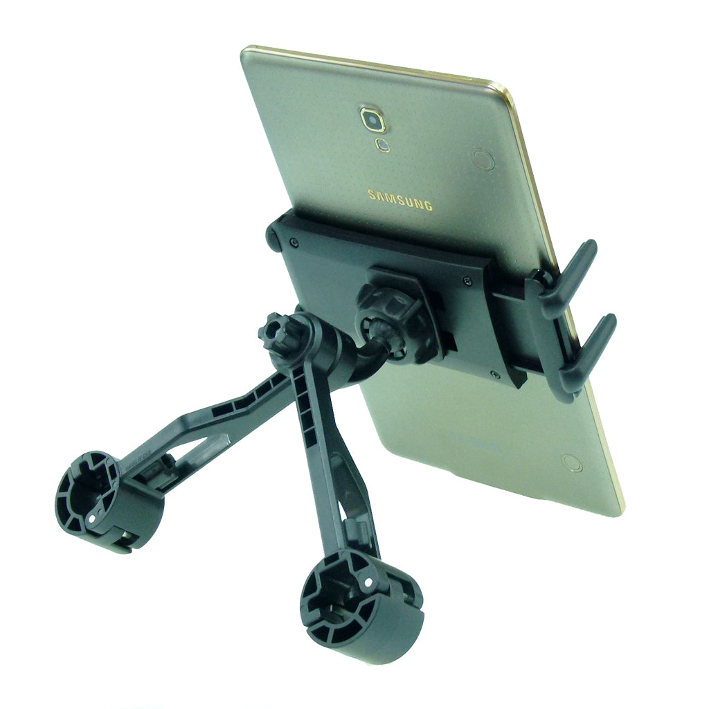 Car Headrest Mount Tablet - Phone Holder fits Samsung Galaxy Tab S (sku 30458)