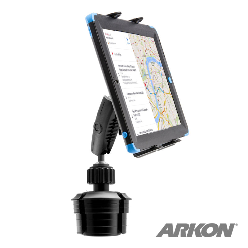 Arkon TABRM023 Car Cup Holder Tablet Mount for Apple iPad Air 2, iPad Pro, iPad 4, 3, 2 (37275)