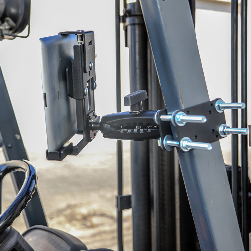 ARKON FLBK38TAB4 38mm Locking Forklift Pillar Tablet Mount fits Samsung Galaxy Note 10.1 (sku 43030)