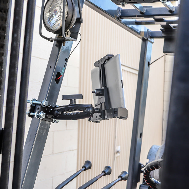 ARKON FLBK38TAB5 38mm Plastic Locking Forklift Pillar Tablet Mount fits Apple iPad PRO (sku 43032)