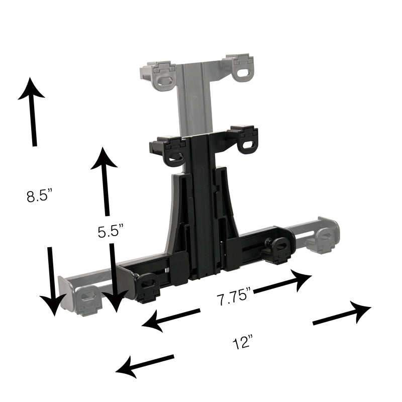 Arkon TAB005KL Universal Locking Adjustable Tablet Holder with Key Lock for Galaxy Tab, LG G Pad Models (sku 43926)