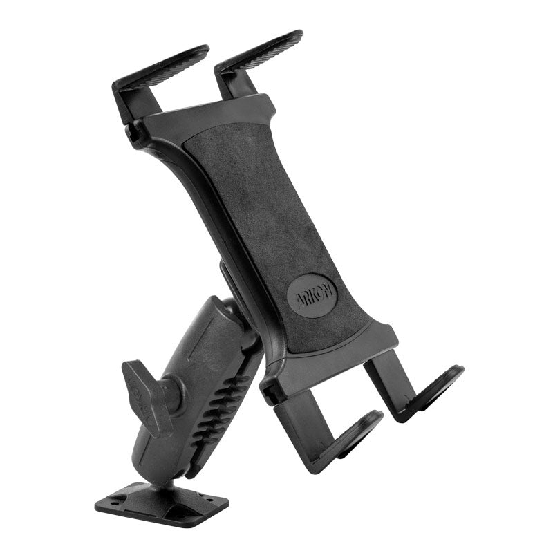 Permanent Fleet Tablet Mount &amp; 30W 2-Port Quick Charge 3.0 and USB-A Fixed Install Charger (sku 57105)
