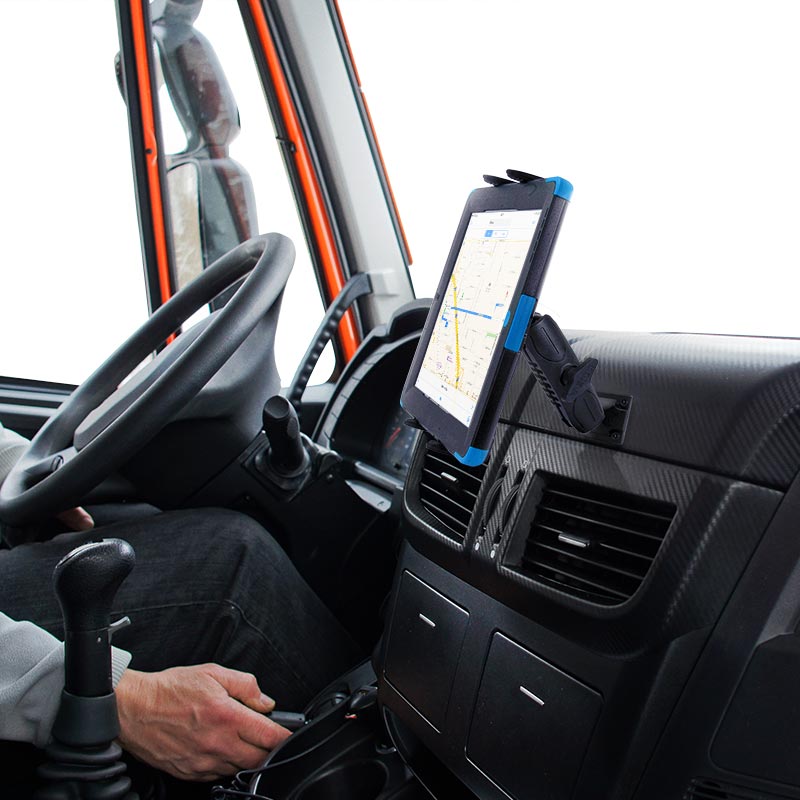 Arkon TABRMAMPS Heavy-Duty Drill-Base Tablet Mount for Apple iPad Air, iPad 4, 3, 2, Samsung Galaxy (sku 37244)