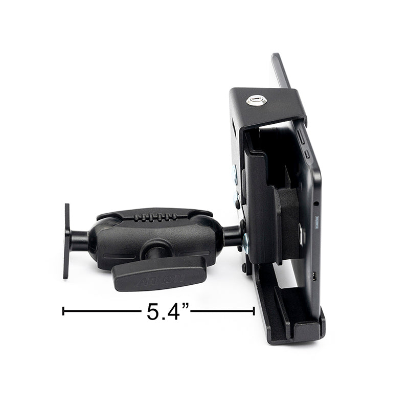 Arkon TAB4352XMAMPS Locking Aluminum Tablet Mount with Key Lock and Short Arm (sku 59199)