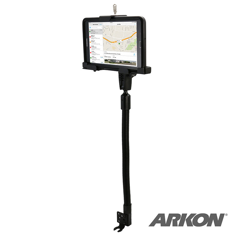 Arkon TAB48825MM Robust Locking Tablet Seat Rail or Floor Mount for iPad Air 2, iPad Pro, iPad (sku 43942)