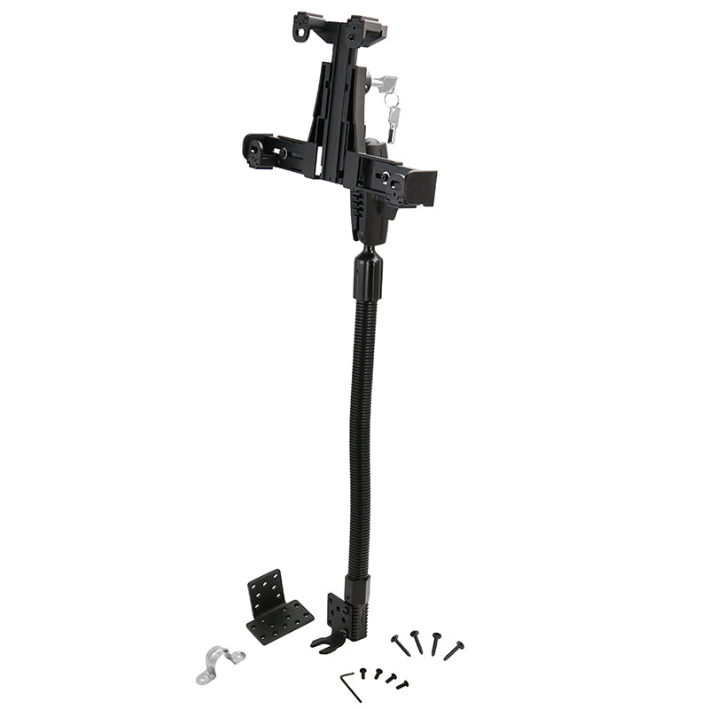 Arkon TAB58825MM Robust Locking Tablet Seat Rail or Floor Mount for iPad Air 2, iPad Pro, iPad (sku 43943)