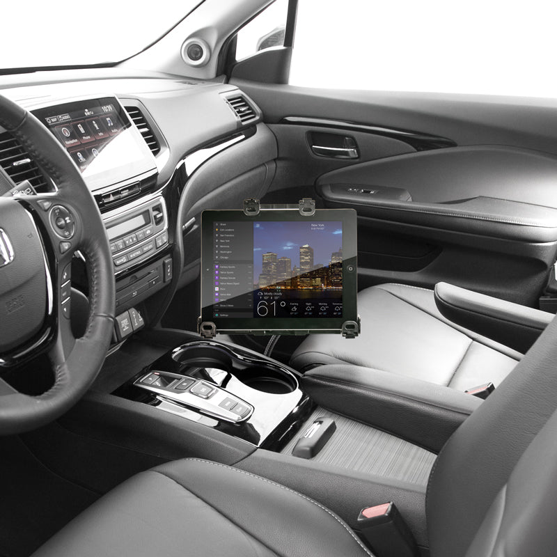 Arkon TAB592L23 Car or Truck Locking Seat Rail Tablet Mount with 23'' Gooseneck and 4-Hole AMPS Head (sku 43927)