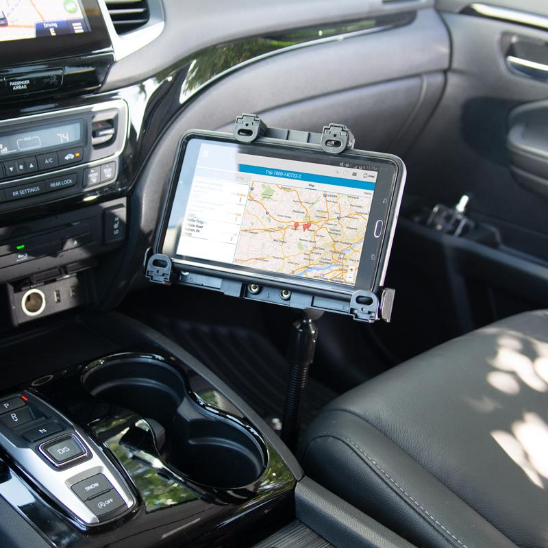 Arkon TAB5RM8825AL Robust Heavy-Duty Locking Tablet Seat Rail or Floor Mount (sku 50213) - BuyBits Ltd UK