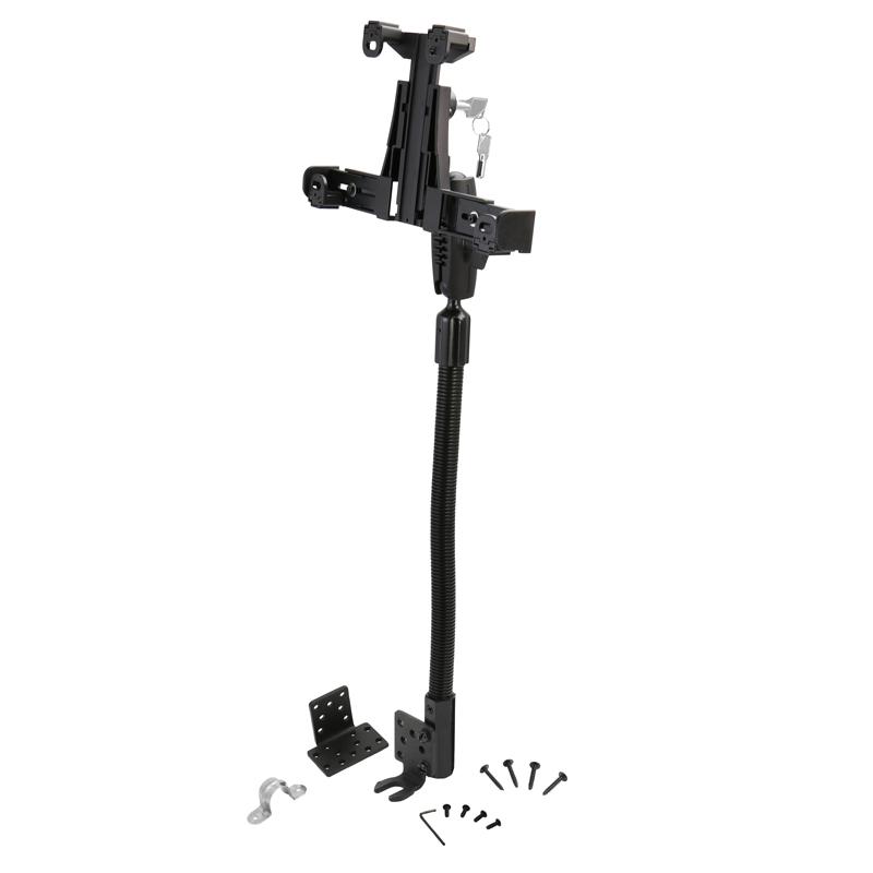 Arkon TAB5RM8825AL Robust Heavy-Duty Locking Tablet Seat Rail or Floor Mount (sku 50213) - BuyBits Ltd UK