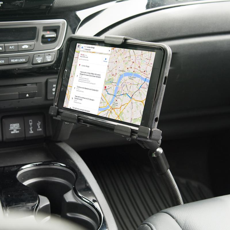 Arkon TAB4RM8825AL Robust Heavy-Duty Metal Locking Seat Rail or Floor Tablet Mount (sku 50214) - BuyBits Ltd UK