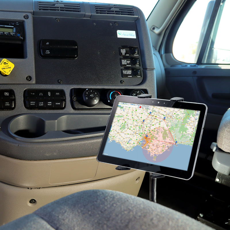 Arkon TAB188L22AL Heavy-Duty Truck Seat Rail or Floor Tablet Mount with 22 inch Arm (sku 59226)