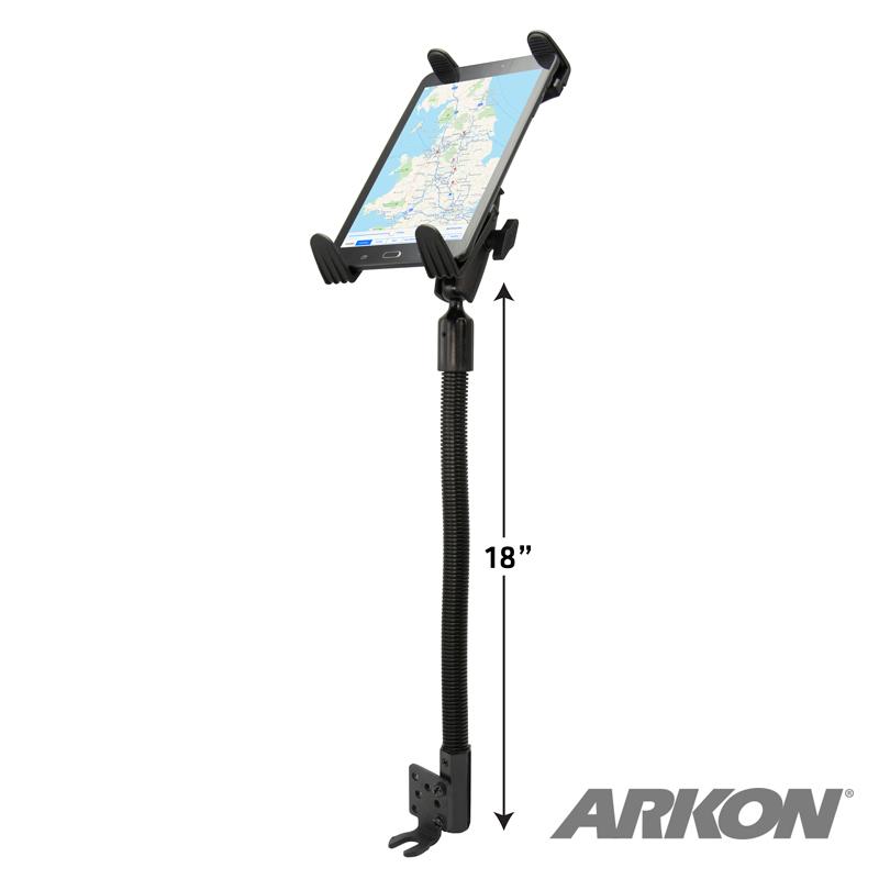 Arkon TAB1RM8825AL Robust Heavy-Duty Car or Truck Seat Rail or Floor Tablet Mount (sku 50215) - BuyBits Ltd UK