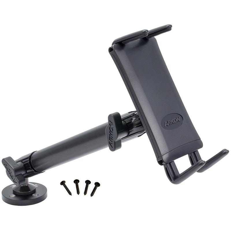 Arkon SM6HD005 Heavy-Duty Drill-Base Midsize Tablet Mount for Galaxy Tab 4, 3, Tab S, iPad mini (sku 50222) - BuyBits Ltd UK