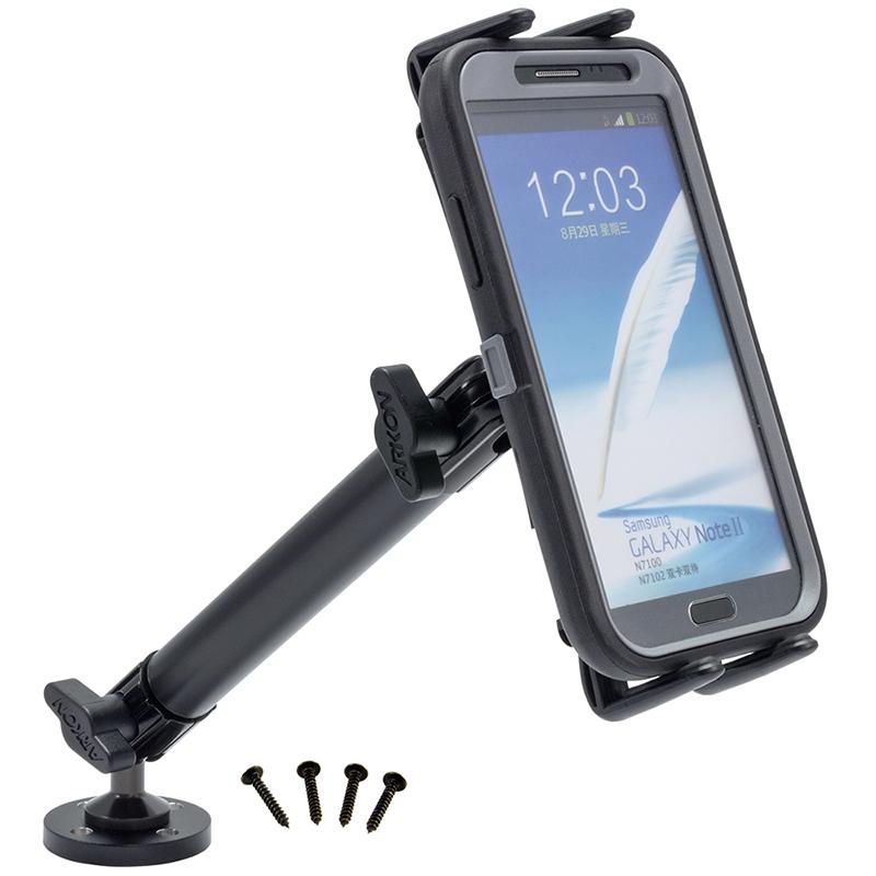 Arkon SM6HD005 Heavy-Duty Drill-Base Midsize Tablet Mount for Galaxy Tab 4, 3, Tab S, iPad mini (sku 50222) - BuyBits Ltd UK