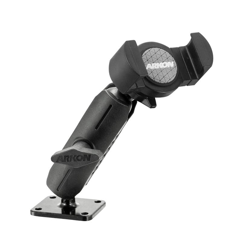 Arkon XLRMAMPSMET RoadVise XL Phone and Midsize Tablet Drill Base Mount (sku 50227) - BuyBits Ltd UK
