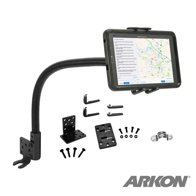 Arkon SM688L22AL Heavy-Duty Truck Seat Rail Phone or Tablet Mount for iPad mini, Galaxy Tablets (sku 56045) - BuyBits Ltd UK