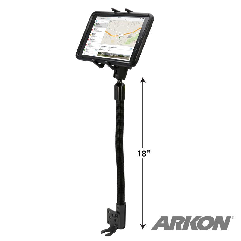 Arkon SM6RM8825AL Heavy-Duty Phone or Midsize Tablet Seat Rail or Floor Mount (sku 50212) - BuyBits Ltd UK
