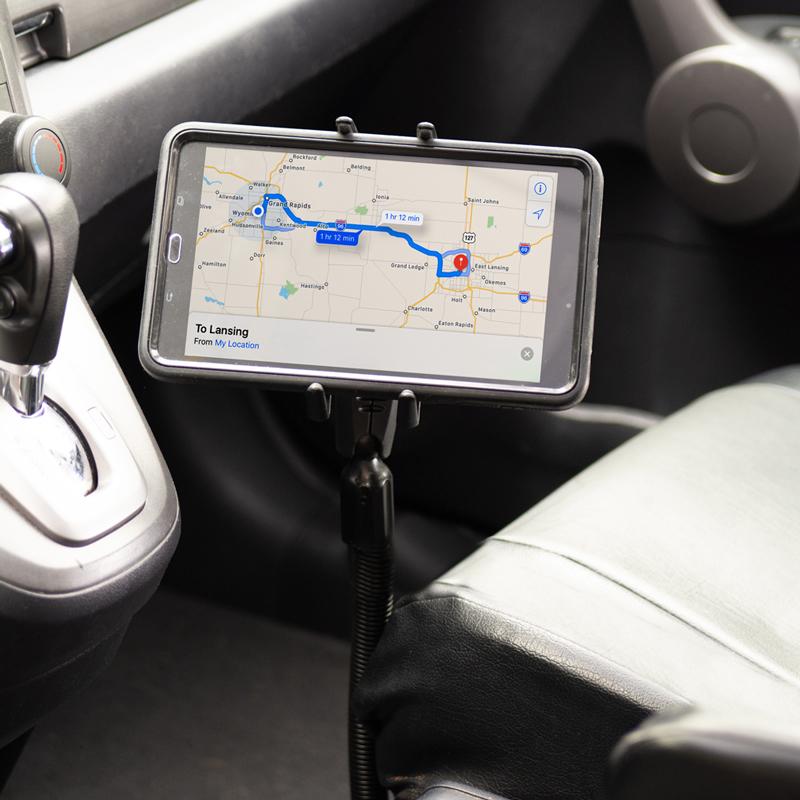 Arkon SM6RM8825AL Heavy-Duty Phone or Midsize Tablet Seat Rail or Floor Mount (sku 50212) - BuyBits Ltd UK