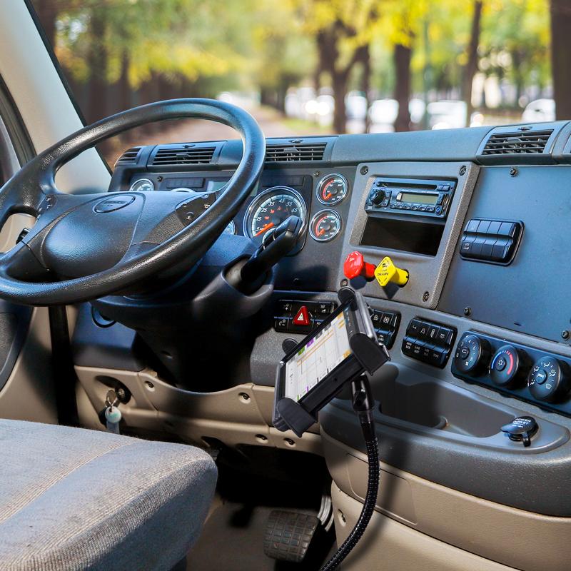 Arkon TAB192L28 Car or Truck Seat Rail Universal Tablet Mount with 28‚Äù Gooseneck (sku 50219) - BuyBits Ltd UK