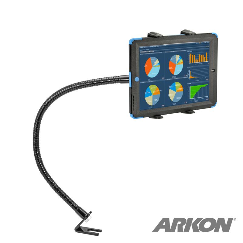 Arkon TAB192L23 Car or Truck Seat Rail Universal Tablet Mount with 23-Inch Gooseneck (sku 50220) - BuyBits Ltd UK