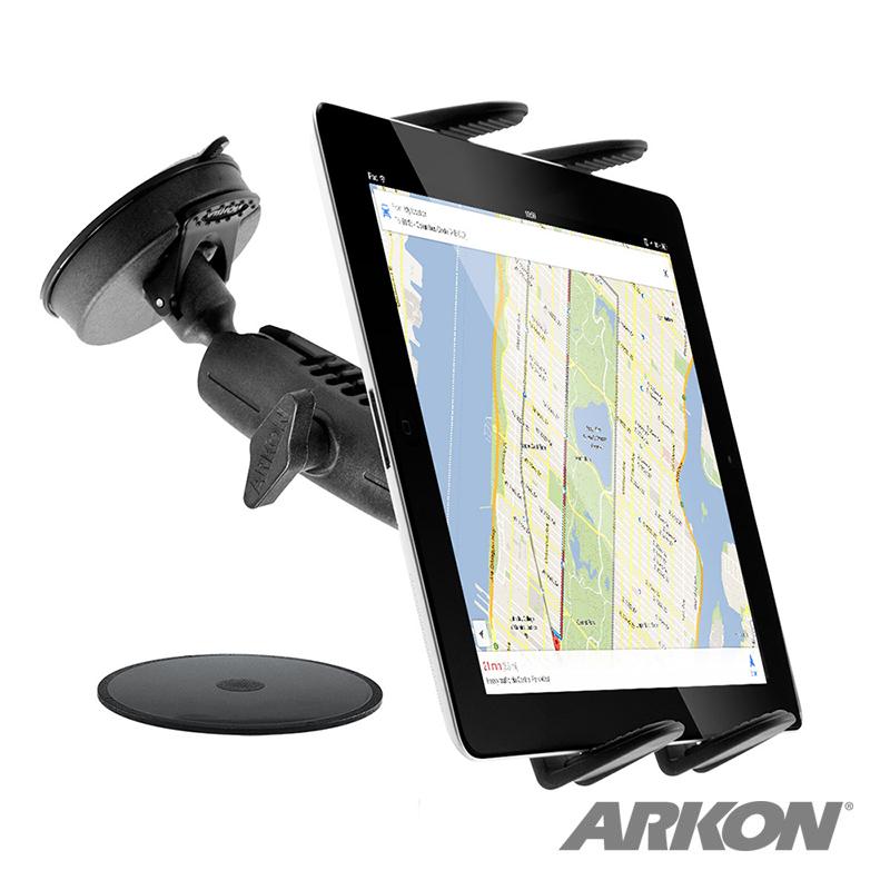 Arkon TABRM080 Windshield Suction Tablet Mount for Apple iPad Air 2, iPad Pro, iPad 4, 3, Galaxy Tablets (sku 50217) - BuyBits Ltd UK