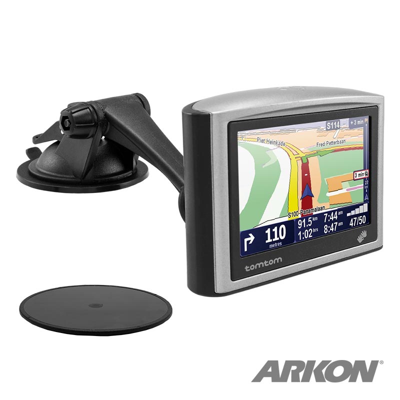 Arkon TTGO179 Sticky Suction Windshield or Dash Car Mount for TomTom GO 520, 720, 920 Model GPS (37222)