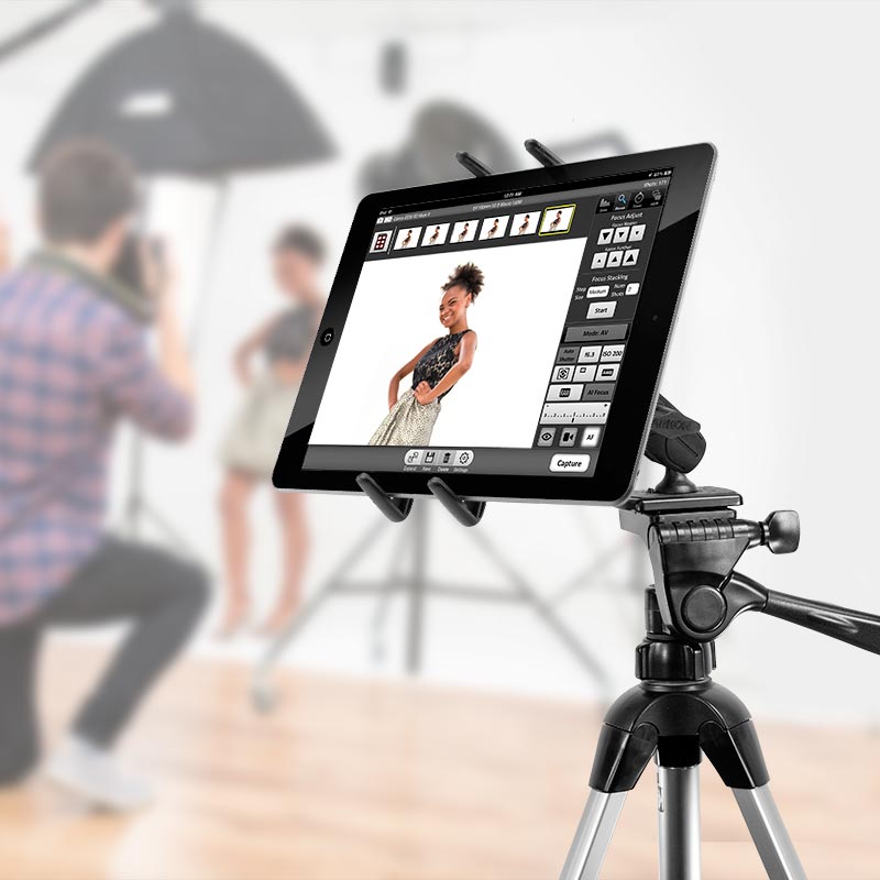 Arkon SM6RMTRI Heavy-Duty Midsize Tablet Tripod Mount for Apple iPad mini (sku 41083)
