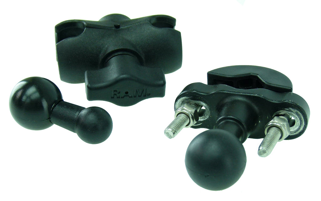 U-Bolt Motorcycle mount with 17mm adaptor for Garmin Nuvi Satnav Cradles - Holders (sku 31667)