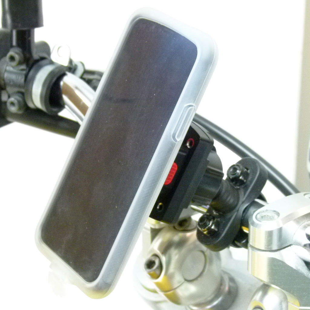 TiGRA MountCase for iPhone XR &amp; Metal U Bolt Handlebar Mount Bundle (sku 44123)