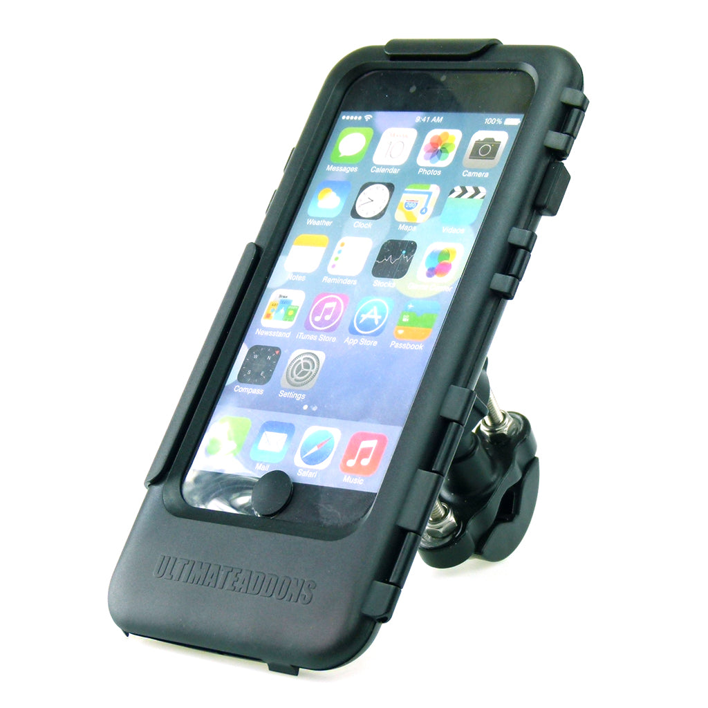 Waterproof iPhone 5 Metal U-Bolt Tough Case Motorcycle Bike Mount (SKU 16201)