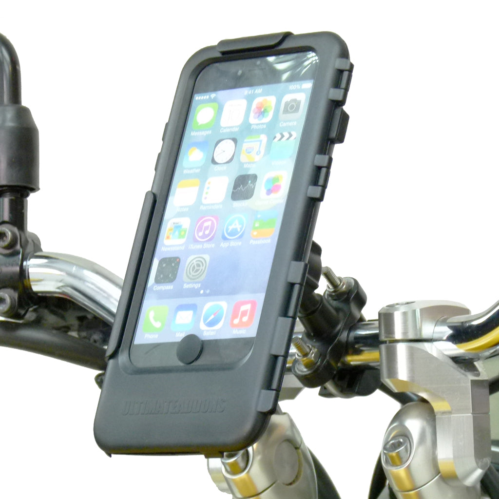 Waterproof iPhone 5 Metal U-Bolt Tough Case Motorcycle Bike Mount (SKU 16201)