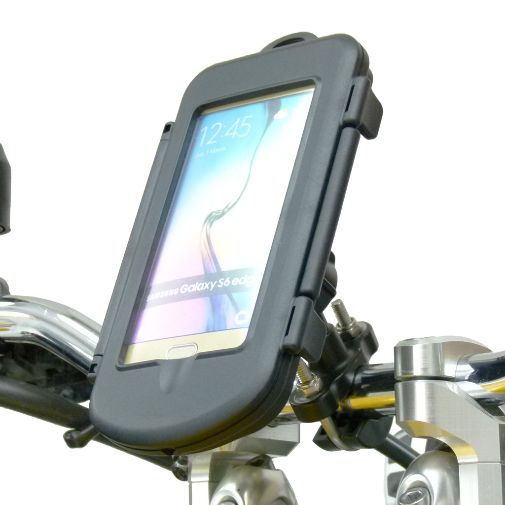 Motorcycle U-bolt Mount &amp; Waterproof Cases for Samsung Galaxy S6 Edge (sku 31357)