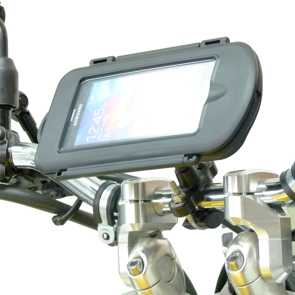 Motorcycle U-bolt Mount &amp; Waterproof Cases for Samsung Galaxy A3 (sku 30374)