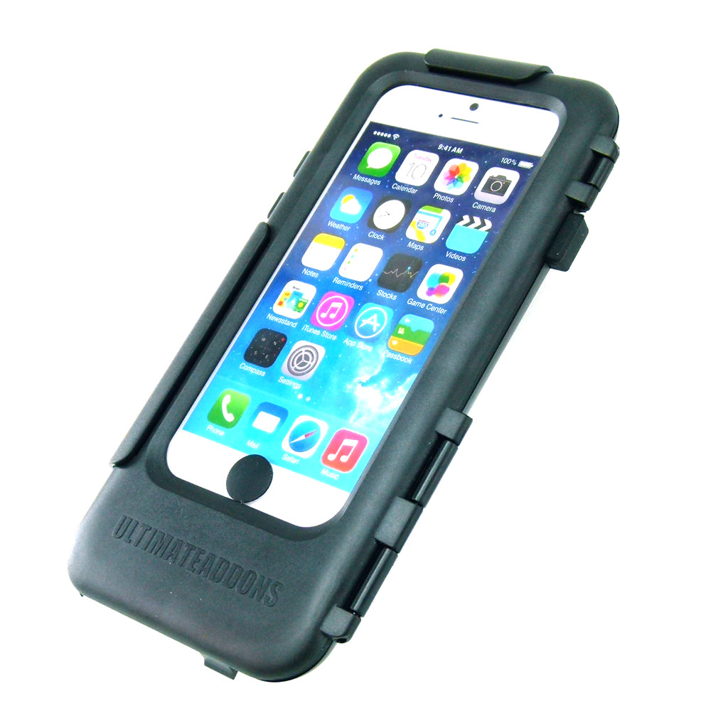 IPX5 Waterproof Anti Shock Tough Case for iPhone 6 (4.7") fits 3 Prong Bike Mounts (sku 30791)