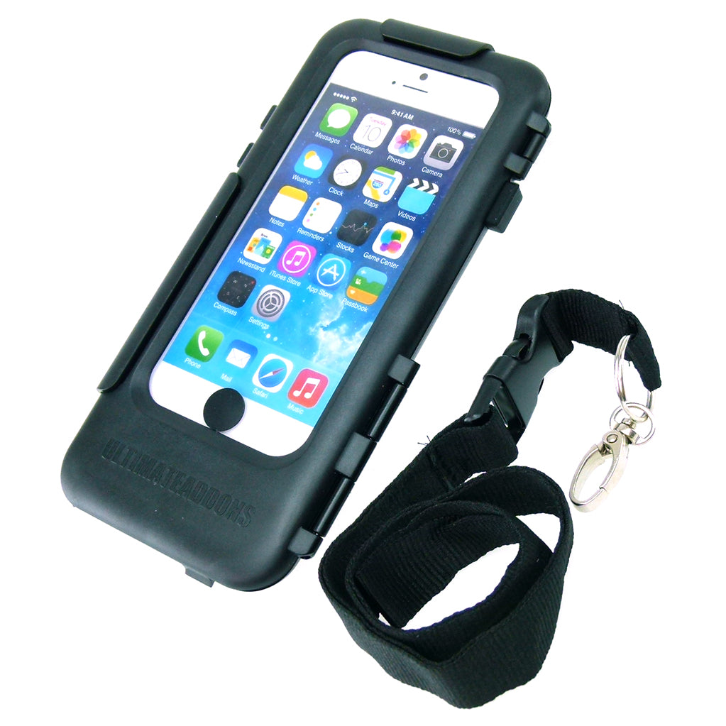 IPX5 Waterproof Anti Shock Tough Case for iPhone 6 (4.7") fits 3 Prong Bike Mounts (sku 30791)