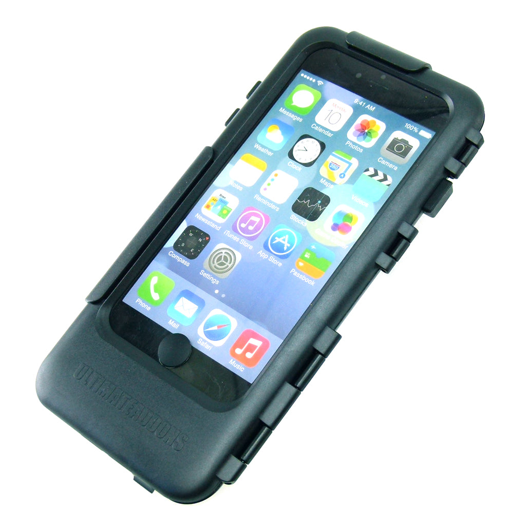 Waterproof Tough Case with Heavy Duty 1" Socket Adapter &amp; Power Adapter for iPhone 6 PLUS (sku 31505)