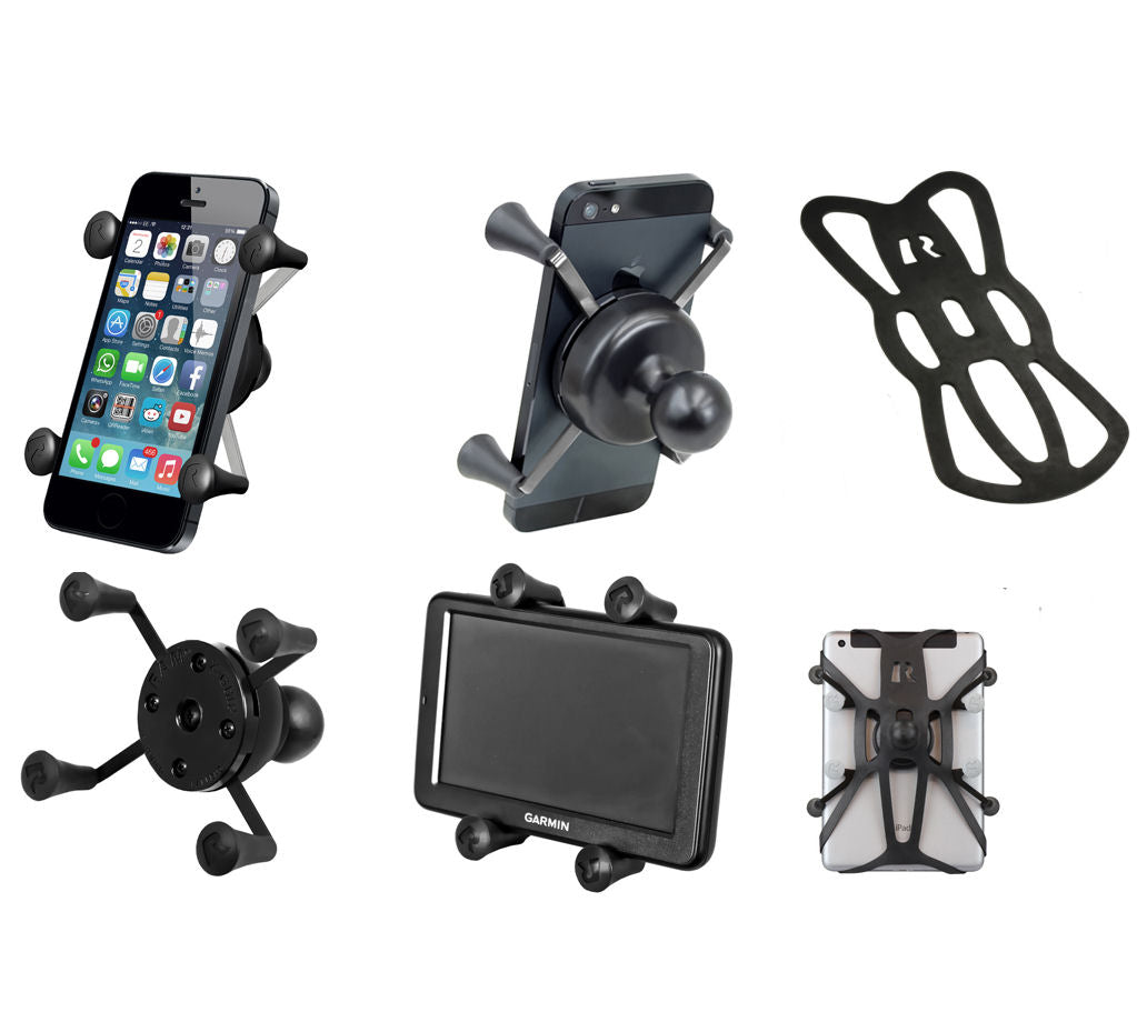 RAM X-Grip Universal Phone Holder. RAM-HOL-UN7B with 1" Ball (sku 18696)