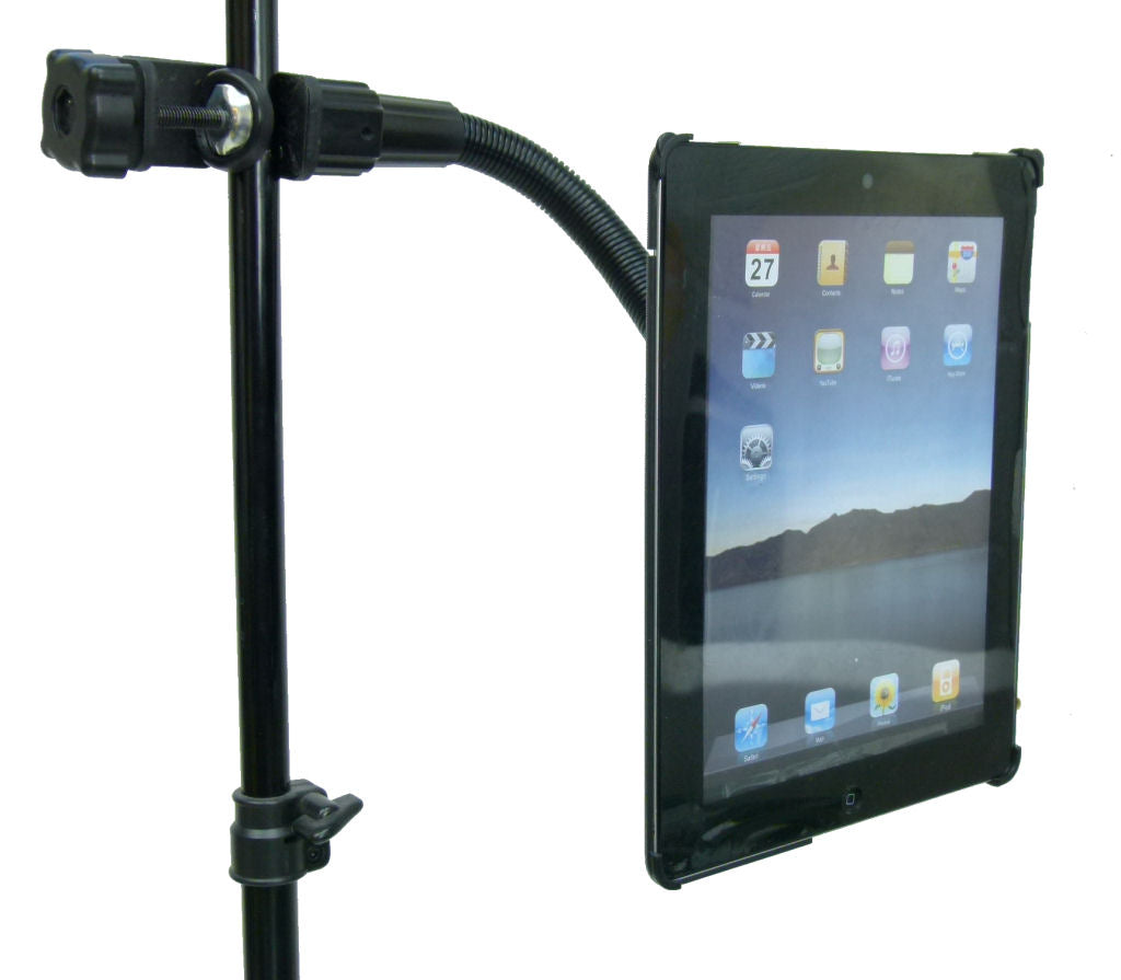 Dedicated Heavy Duty Flexible Music - Mic Stand iHolder for iPad 4 (sku 31802)