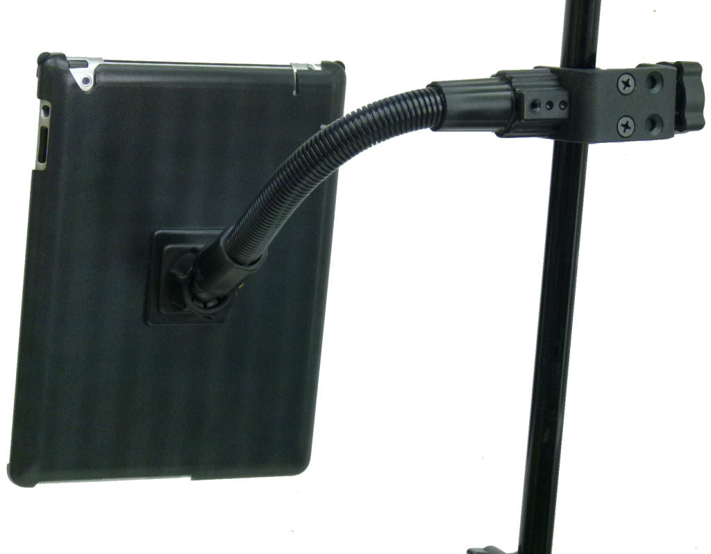 Dedicated Heavy Duty Flexible Music - Mic Stand Holder for iPad 3 (sku 31803)