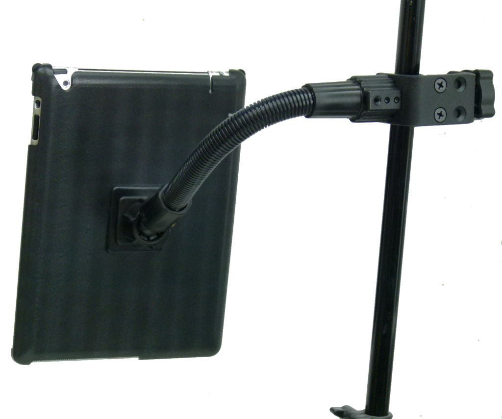 Dedicated Heavy Duty Flexible Music - Mic Stand Holder for iPad 3 (sku 31803)