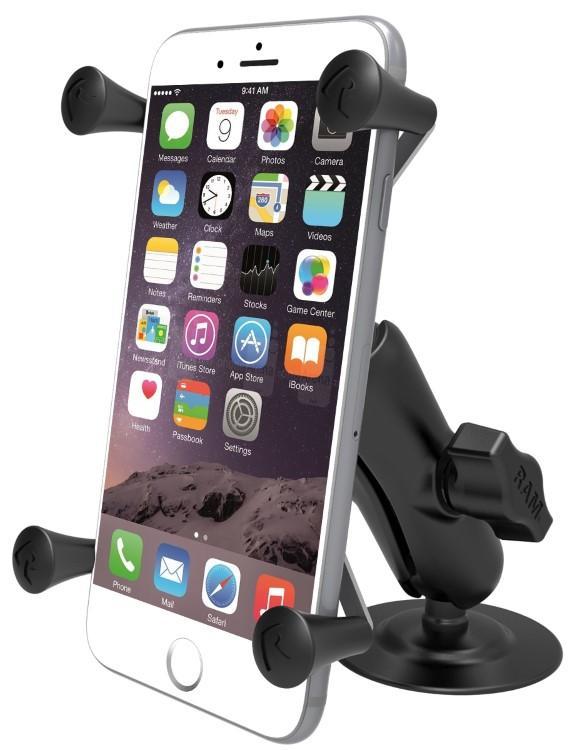 RAP-B-378-UN10 PSA Adhesive Mount with Universal X-Grip¬Æ Phone Phablet Cradle - BuyBits Ltd UK