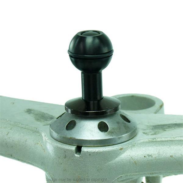 12mm Hexagon GPS Mount fits Honda Blackbird &amp; Kawasaki Motorcycles &amp; Adapter for TomTom Rider 410 (sku 34747) - BuyBits Ltd UK