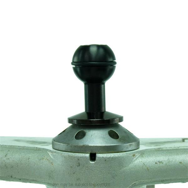 12mm Hexagon GPS Mount fits Honda Blackbird &amp; Kawasaki Motorcycles &amp; Adapter for TomTom Rider 2 (sku 19945) - BuyBits Ltd UK