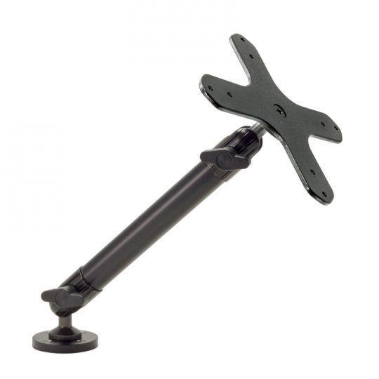 Arkon HD5VESA20 Heavy-Duty VESA 75/VESA 100 Compatible Drill-Base Mounting Pedestal with 10-inch Arm (sku 55988) - BuyBits Ltd UK