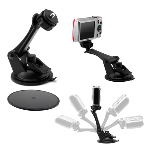 Arkon CMP179 Sticky Suction Car Windshield - Dashboard Drift Ghost - Contour Camera Mount (sku 31915)