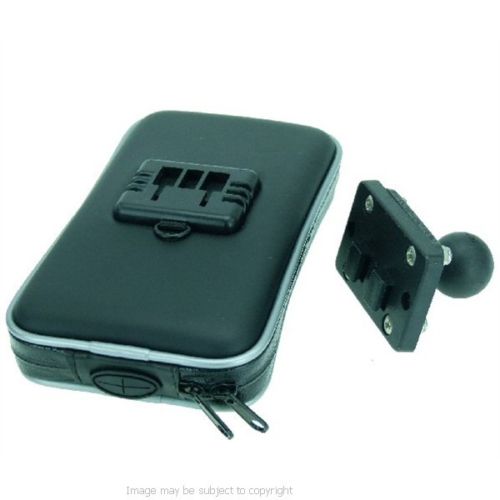 Waterproof Case with 1" Ball for Google Nexus 5 fits RAM Motorbike Mounts