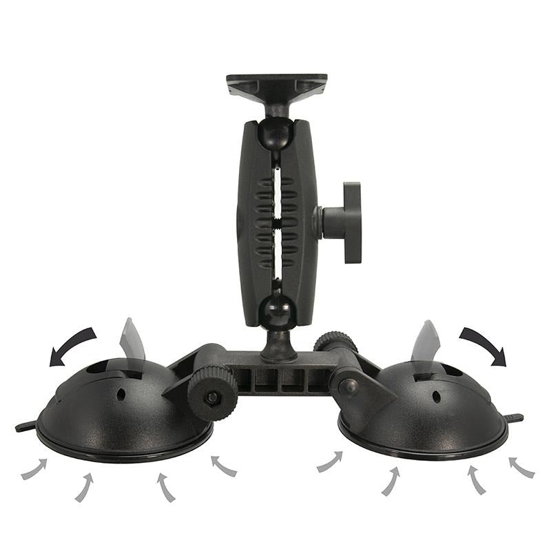 Arkon RM2X80AMPS Robust Double Windshield Suction Mount ‚Äì AMPS Compatible (sku 50236) - BuyBits Ltd UK
