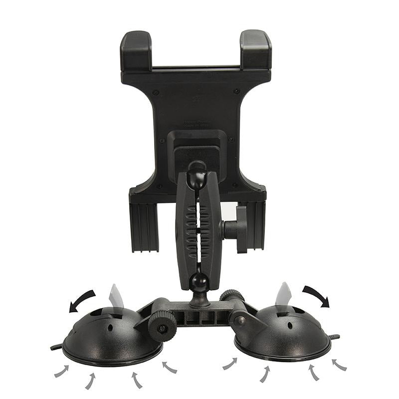 Arkon TABRM2X80 Double Windshield Suction Tablet Mount for Apple iPad Air, iPad Pro, iPad Galaxy Tablets (sku 50237) - BuyBits Ltd UK