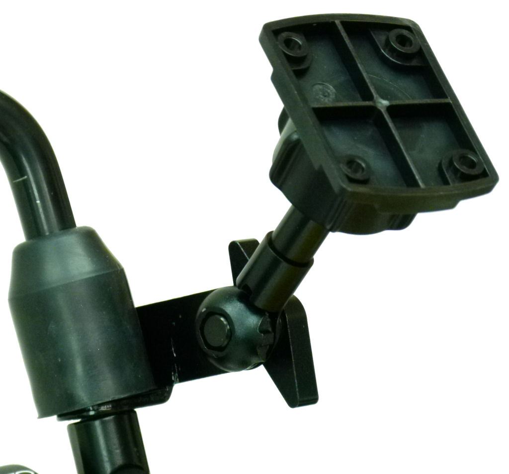 Motorcycle Mirror M8 M10 Hole Attachment Mount with AMPS Adapter for TomTom Rider 500 - 550 (sku 54894) - BuyBits Ltd UK
