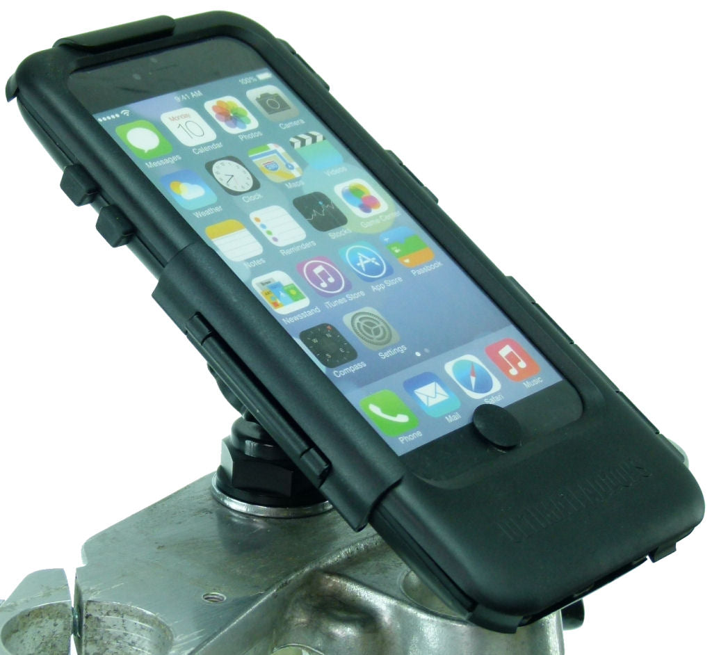 Waterproof Motorcycle Yoke 30 Nut Cap Mount &amp; Tough Case for iPhone 6 PLUS 5.5 (sku 31794)